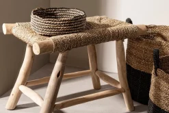 Outlet Bizzotto SGABELLO IN LEGNO - BELINDA