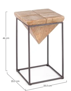 Online Bizzotto SGABELLO IN LEGNO - PRISMY