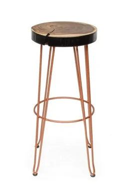 New Bizzotto SGABELLO IN LEGNO RAME - RAKEL