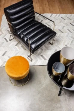 New Bizzotto SGABELLO IN VELLUTO INCA - CLARISSA