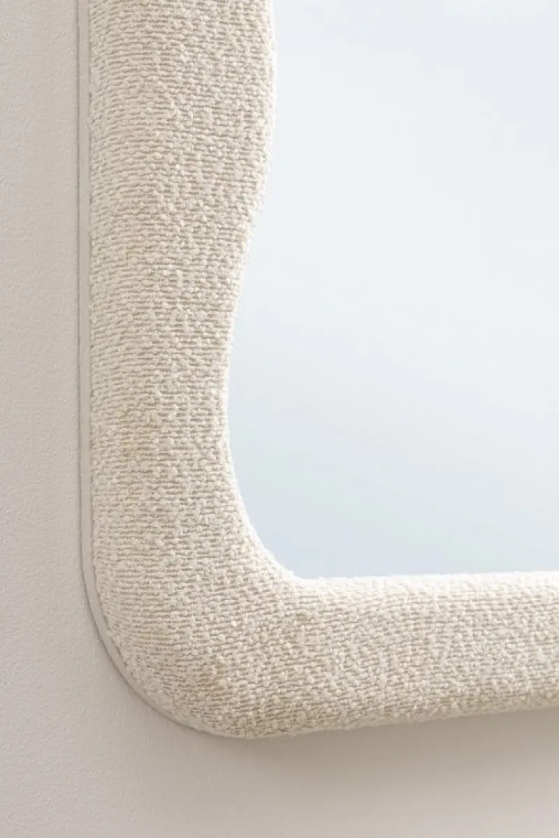 Outlet Bizzotto SPECCHIO C-C BOUCLE' BIANCO 60X160