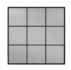 Sale Bizzotto SPECCHIO C-C WINDOW PLANET NER-SMO 90X90