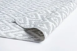 Best Bizzotto TAPPETO GRIGIO BIANCO 120X180 - RHOMBUS