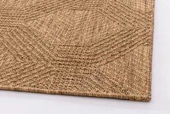 Clearance Bizzotto TAPPETO LUNE MARRONE ESAGONO 160X230