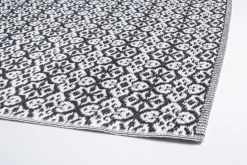 Clearance Bizzotto TAPPETO NERO BIANCO 120X180 - TIRRENIA