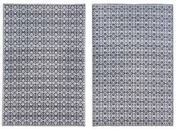 Best Bizzotto TAPPETO NERO BIANCO 150X210 - TIRRENIA