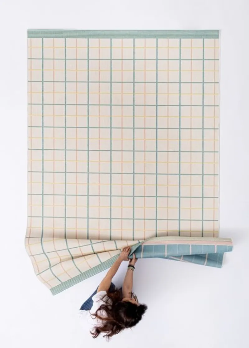 Hot Bizzotto TAPPETO NOUR VERDE BLU GIALLO 200X290