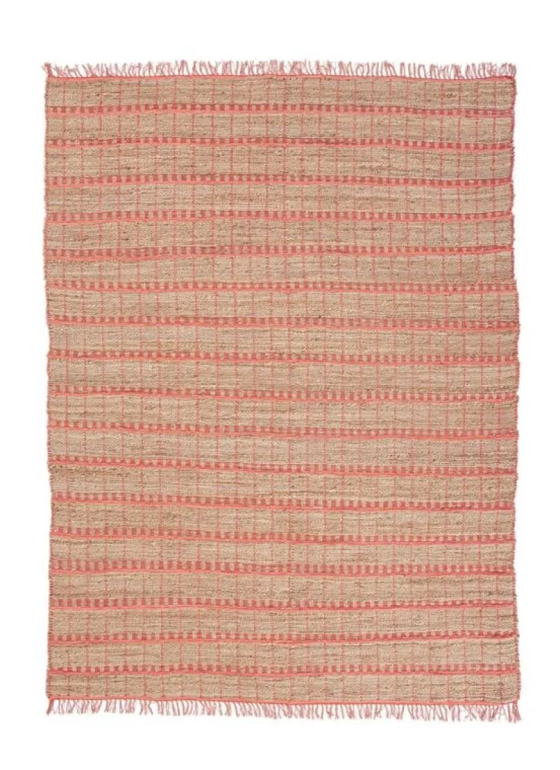 Bizzotto TAPPETO RUANDA MARRONE ROSA 160X230