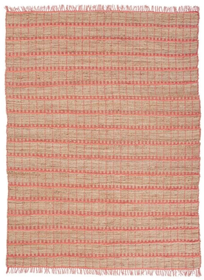Bizzotto TAPPETO RUANDA MARRONE ROSA 200X300