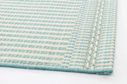 Discount Bizzotto TAPPETO THIERRY BLU BIANCO 160X230