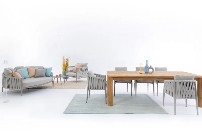 Discount Bizzotto TAPPETO THIERRY BLU BIANCO 160X230