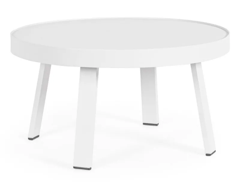 Clearance Bizzotto TAVOLINO D71 BIANCO QS20 - SPYRO