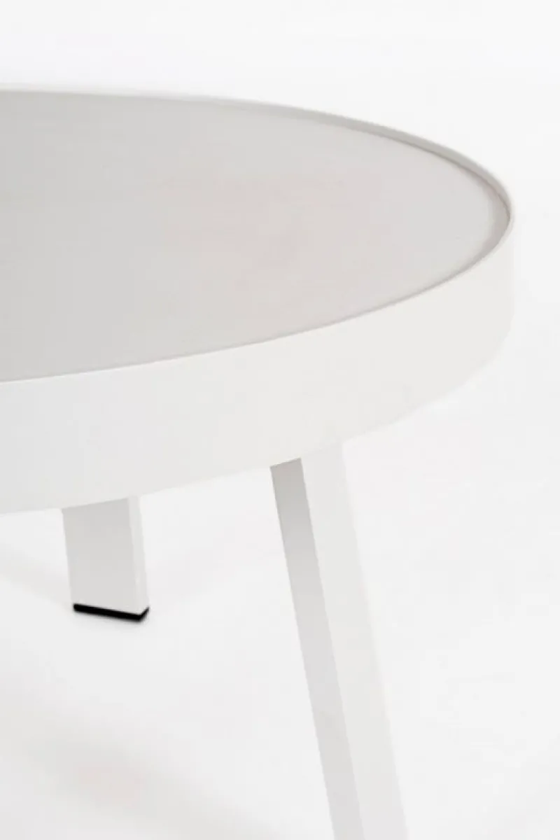 Clearance Bizzotto TAVOLINO D71 BIANCO QS20 - SPYRO
