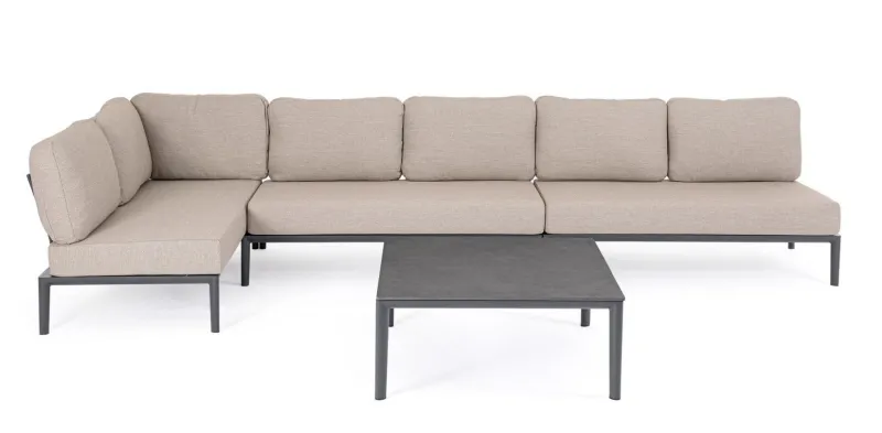 Best Bizzotto TAVOLINO GERALD 90X90 ANTR JX55