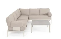 Discount Bizzotto TAVOLINO GERALD 90X90 PELICAN