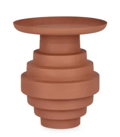 Outlet Bizzotto TAVOLINO IN ACCIAIO TERARCOTTA - AMBA