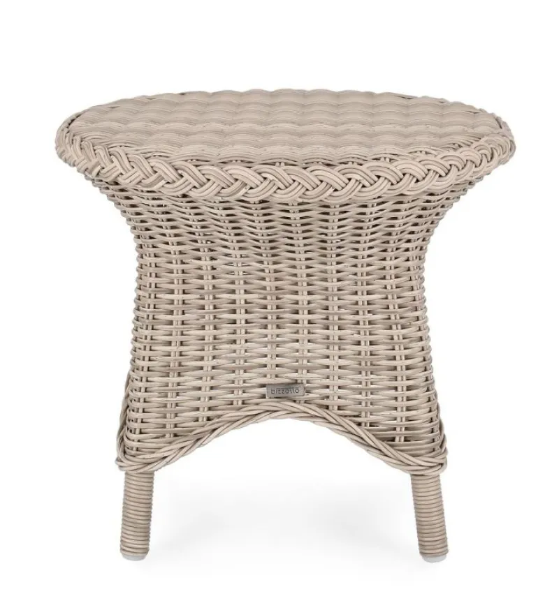 Outlet Bizzotto TAVOLINO IN ALLUMINIO - JUPITER