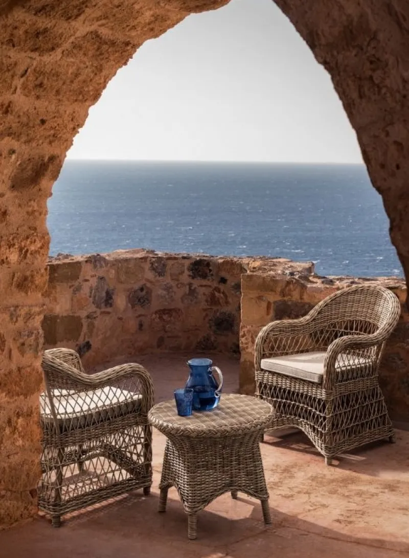 Outlet Bizzotto TAVOLINO IN ALLUMINIO - JUPITER