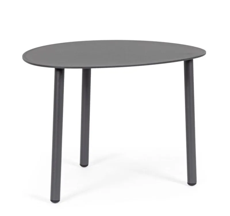 Best Bizzotto TAVOLINO IN ALLUMINIO ANTRACITE QS22 - SPARKY