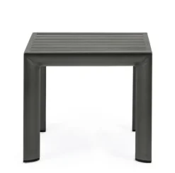 Clearance Bizzotto TAVOLINO IN ALLUMINIO ANTRACITE GK52 - CRUISE