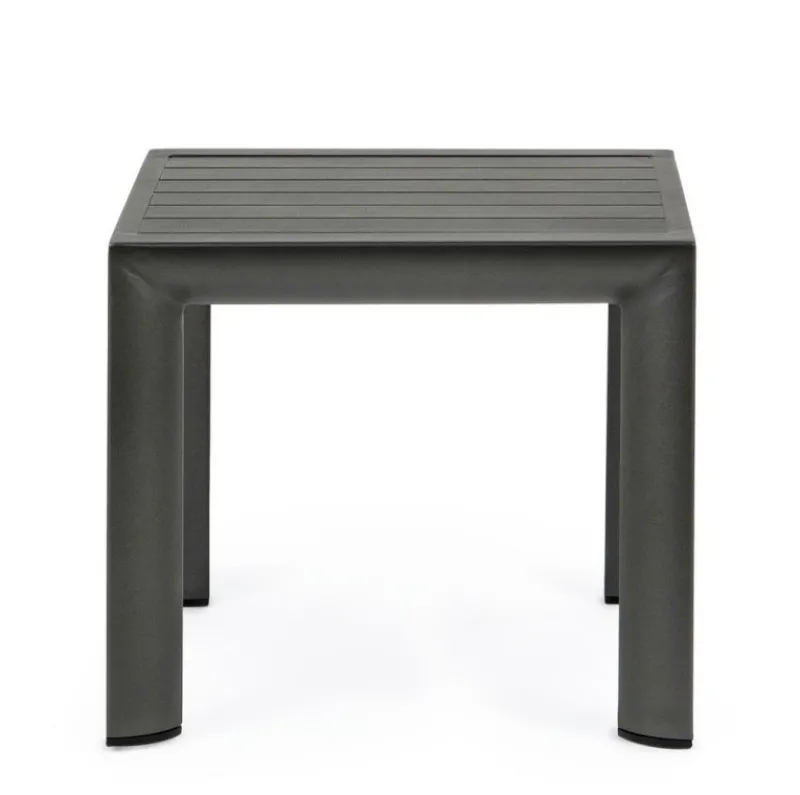 Clearance Bizzotto TAVOLINO IN ALLUMINIO ANTRACITE GK52 - CRUISE