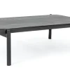 New Bizzotto TAVOLINO IN ALLUMINIO ANTRACITE WG21 - FLORENCIA
