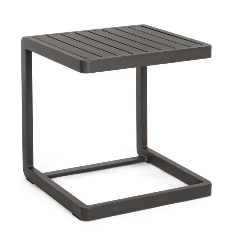 Hot Bizzotto TAVOLINO IN ALLUMINIO ANTRACITE CX23 - KONNOR