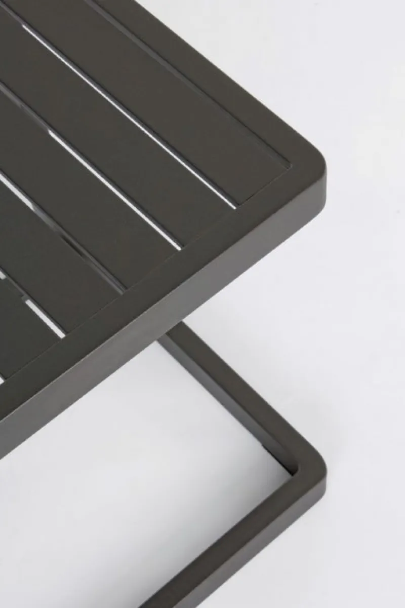 Hot Bizzotto TAVOLINO IN ALLUMINIO ANTRACITE CX23 - KONNOR