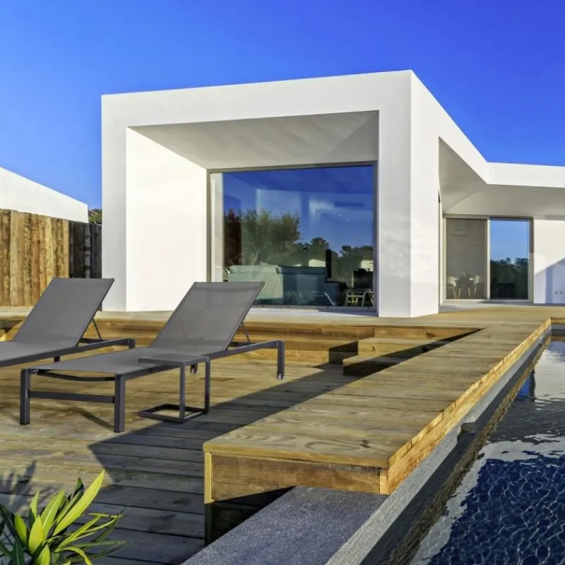 Hot Bizzotto TAVOLINO IN ALLUMINIO ANTRACITE CX23 - KONNOR