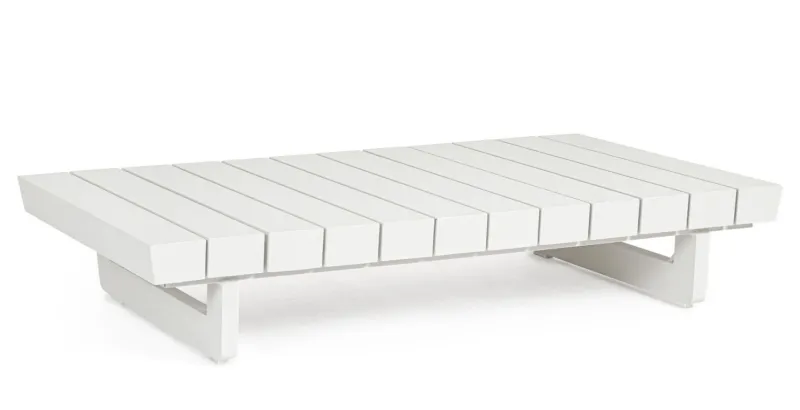 Discount Bizzotto TAVOLINO IN ALLUMINIO BIANCO WG20 - INFINITY