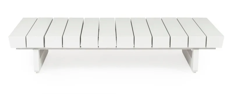 Discount Bizzotto TAVOLINO IN ALLUMINIO BIANCO WG20 - INFINITY