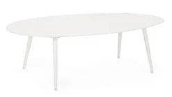 Discount Bizzotto TAVOLINO IN ALLUMINIO BIANCO YK11 - RIDLEY