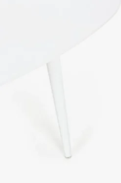Discount Bizzotto TAVOLINO IN ALLUMINIO BIANCO YK11 - RIDLEY