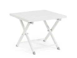 Best Bizzotto TAVOLINO IN ALLUMINIO BIANCO - TAYLOR
