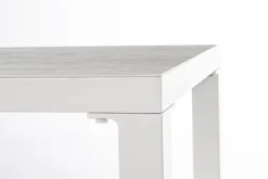 Clearance Bizzotto TAVOLINO IN ALLUMINIO BIANCO JX11 - KLEDI