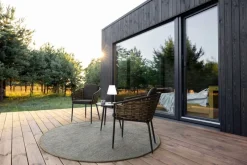 Bizzotto TAVOLINO IN ALLUMINIO D50 ANTRACITE YK13 - RIDLEY