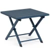 Clearance Bizzotto TAVOLINO IN ALLUMINIO NAVY - TAYLOR