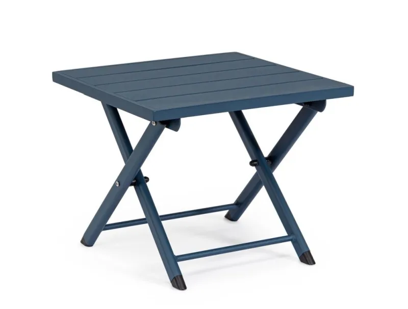 Clearance Bizzotto TAVOLINO IN ALLUMINIO NAVY - TAYLOR