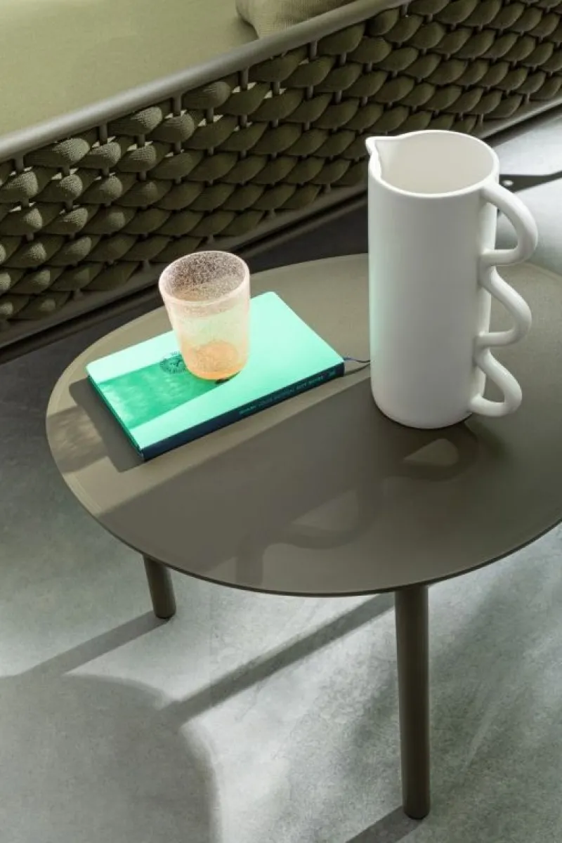 Discount Bizzotto TAVOLINO IN ALLUMINIO OLIV QS24 - SPARKY