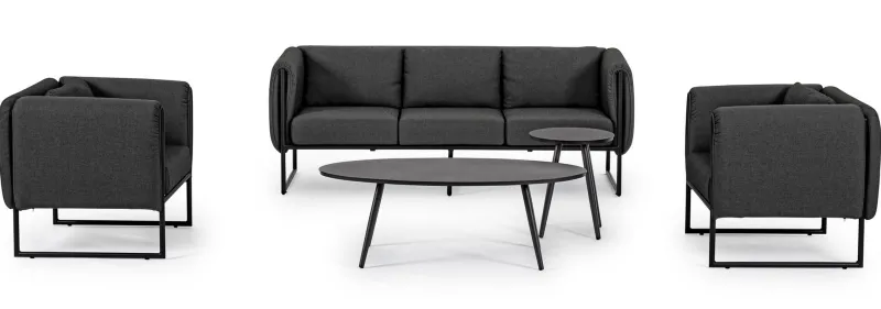 Hot Bizzotto TAVOLINO IN ALLUMINIO 119X58 - SPACE