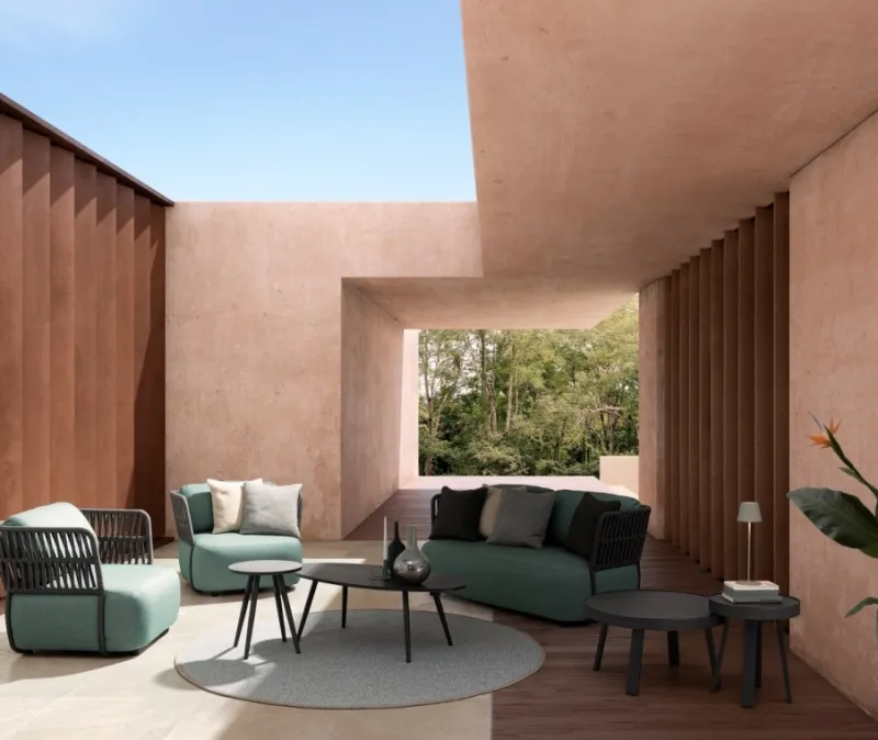 Hot Bizzotto TAVOLINO IN ALLUMINIO 119X58 - SPACE