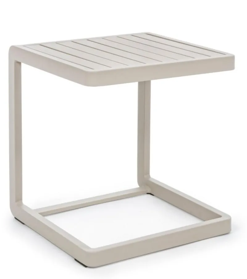 Clearance Bizzotto TAVOLINO IN ALLUMINIO 40X40 - KONNOR RASTIN