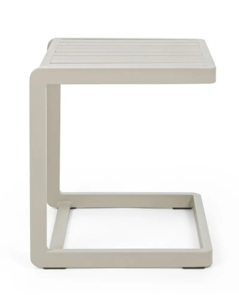 Clearance Bizzotto TAVOLINO IN ALLUMINIO 40X40 - KONNOR RASTIN