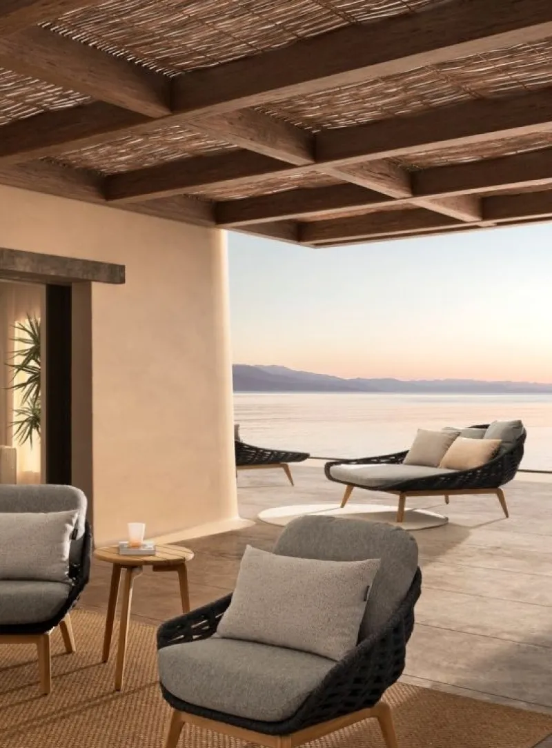 Bizzotto TAVOLINO IN CORDA D45 - TAMIRES