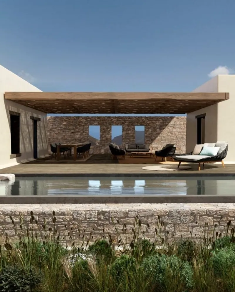 Online Bizzotto TAVOLINO IN CORDA 120X70 - TAMIRES