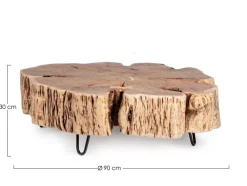 Sale Bizzotto TAVOLINO IN LEGNO - ENEAS