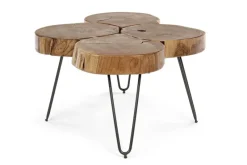 Outlet Bizzotto TAVOLINO IN LEGNO - ORBITAL