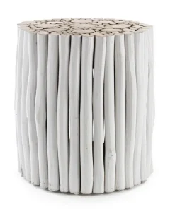 Best Bizzotto TAVOLINO IN LEGNO BIANCO - GUADALUPE