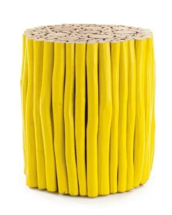 Best Bizzotto TAVOLINO IN LEGNO GIALLO- GUADALUPE