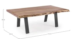 Best Bizzotto TAVOLINO IN LEGNO 115x65 - ARON